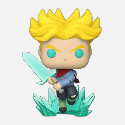 Dragon Ball Super POP! Animation Vinyl Figure SS Trunks w/ Sword 9 cm