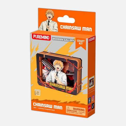 Chainsaw Man Model Kit Wooden Gallery (S) Denji