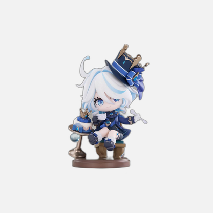 Genshin Impact PVC Statue Furina Amai Gogo no Sanbika Chibi Chara Ver. 13 cm