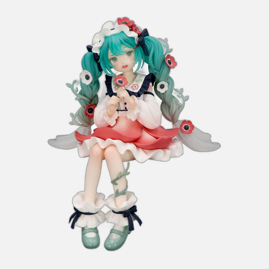 Hatsune Miku Noodle Stopper PVC Statue Hatsune Miku Flower Fairy Anemone 14 cm