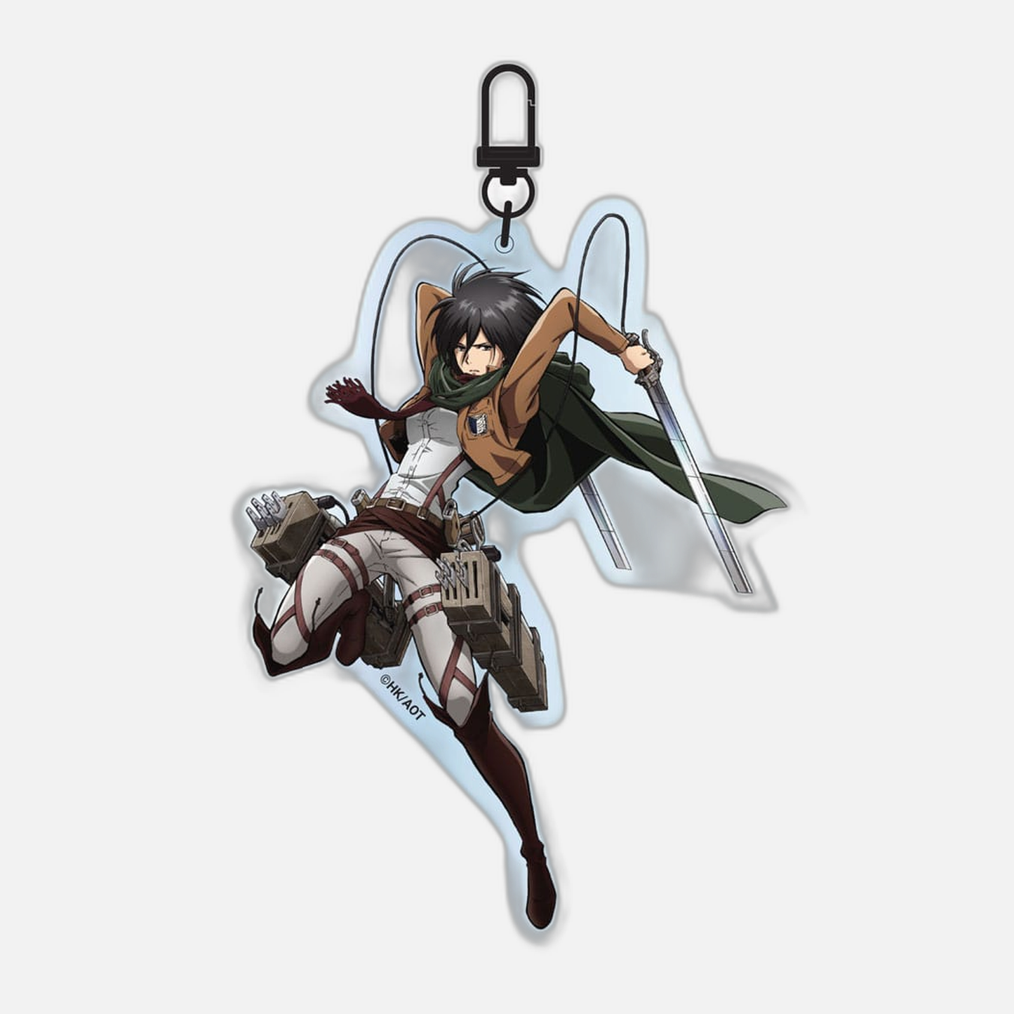 Attack on Titan Acrylic Keychain Mikasa Ackermann