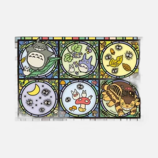 My Neighbor Totoro Art Crystal Jigsaw Puzzle Totoro's Forest Letter