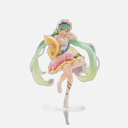 Hatsune Miku PVC Statue Hatsune Miku Wonderland Figure Sleeping Beauty Reissue 18 cm
