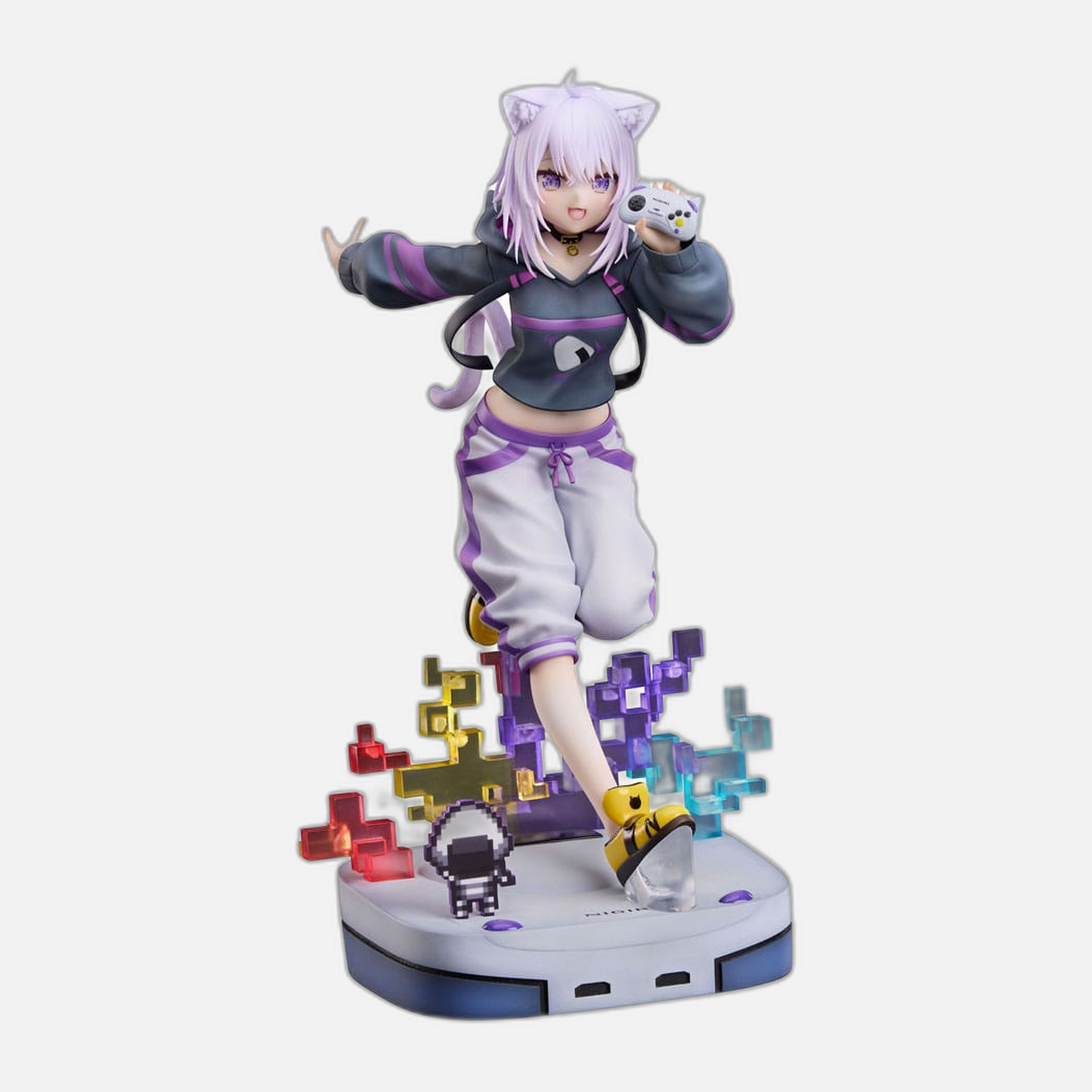 Hololive Production PVC Statue 1/7 Nekomata Okayu We Are Gamers Ver. 23 cm