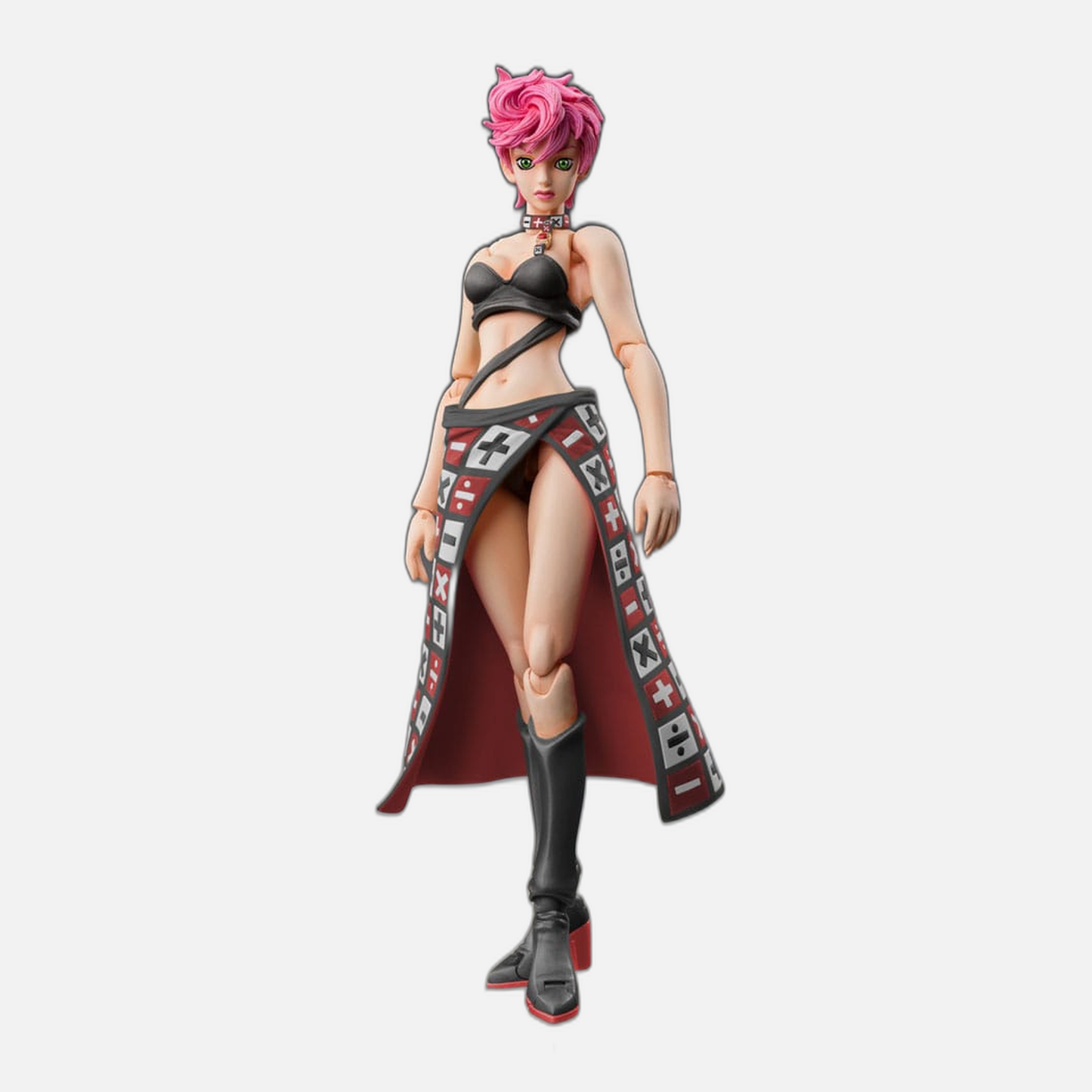 JoJo's Bizarre Adventure Part 5 Super Action Action Figure Chozokado Trish Una Black Ver. 15 cm