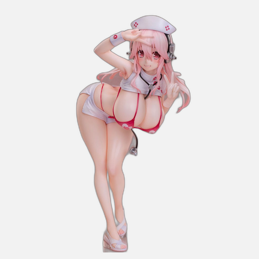 Super Sonico PVC Statue 1/6 Super Sonico Nurse Bikini Ver. 22 cm