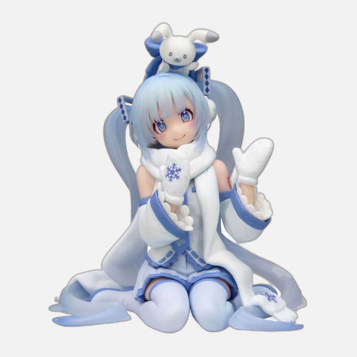 Hatsune Miku Noodle Stopper PVC Statue Snow Miku Sky Town 10th Ver. 10 cm