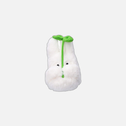 My Neighbor Totoro Nakayoshi Plush Figure Small Totoro with leaf 19 cm