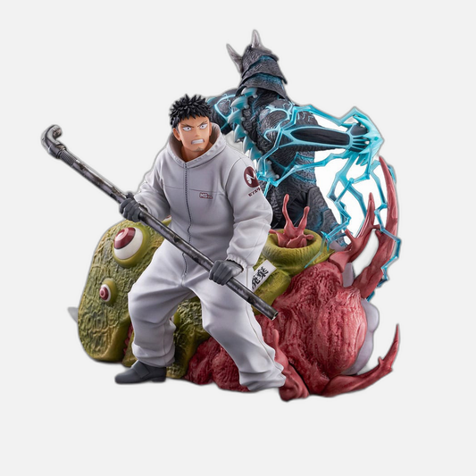Kaiju No.8 SHIBUYA SCRAMBLE FIGURE PVC Statue 1/7 Kaiju No.8 & Kafka Hibino 29 cm