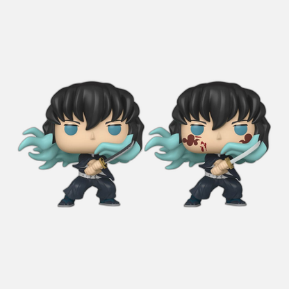 Demon Slayer: Kimetsu no Yaiba POP! Animation Vinyl Figure Muichiro (Attack) w/CH 9 cm Assortment (6)