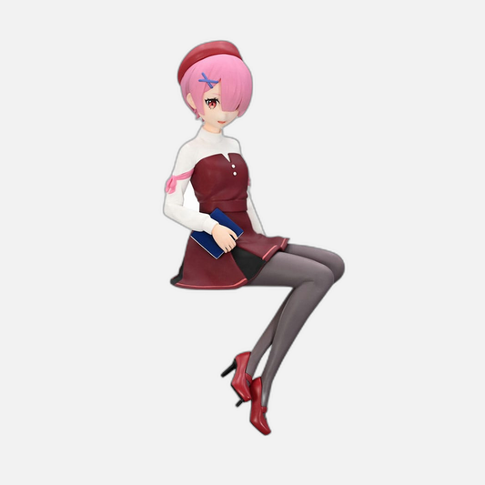 Re:Zero Starting Life in Another World Noodle Stopper PVC Statue Ram Book Girl Ver. 14 cm