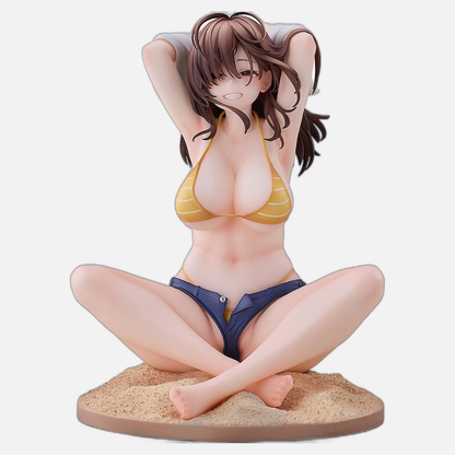 Original Character Statue Danjo no Yujo ga Seiritsu Dekinai Type no Onna Tomodachi 15 cm