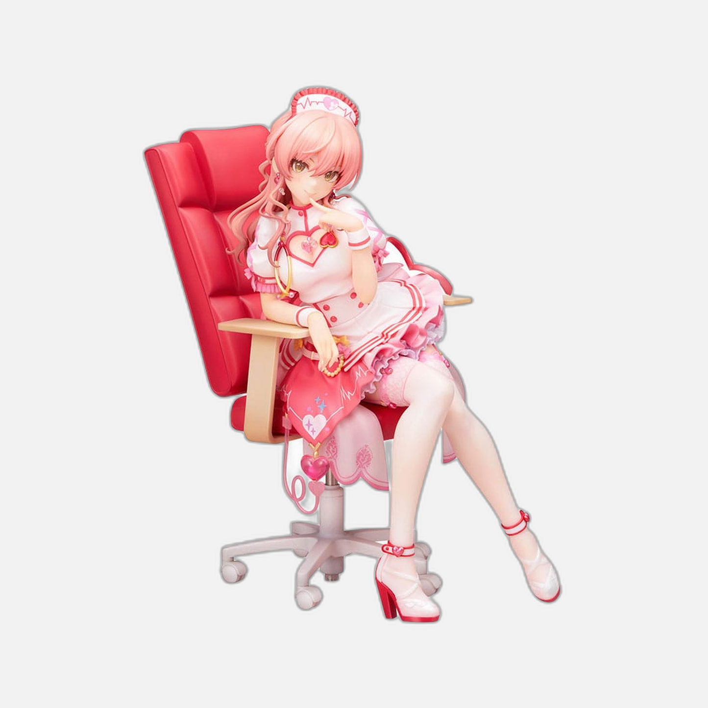 The Idolmaster Cinderella Girls PVC Statue 1/7 Mika Jougasaki Halloween Love Nurse Ver. 20 cm