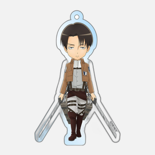 Attack on Titan Acrylic Keychain Levi Holographic 8 cm