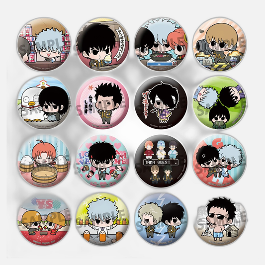 Gintama Enamel Pins Famous Scene Ver. 5 cm Assortment (16)