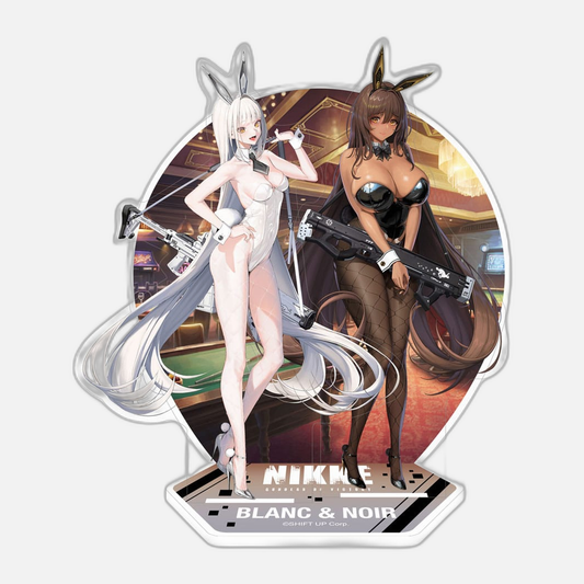 Goddess of Victory: Nikke Acrylic Diorama Blanc & Noir 18 cm