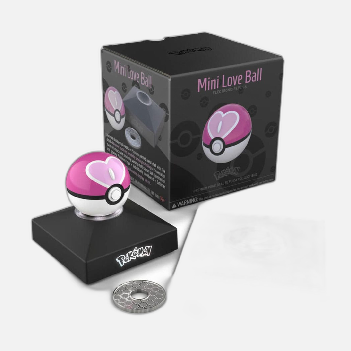 Pokémon Diecast Replica Mini Love Ball