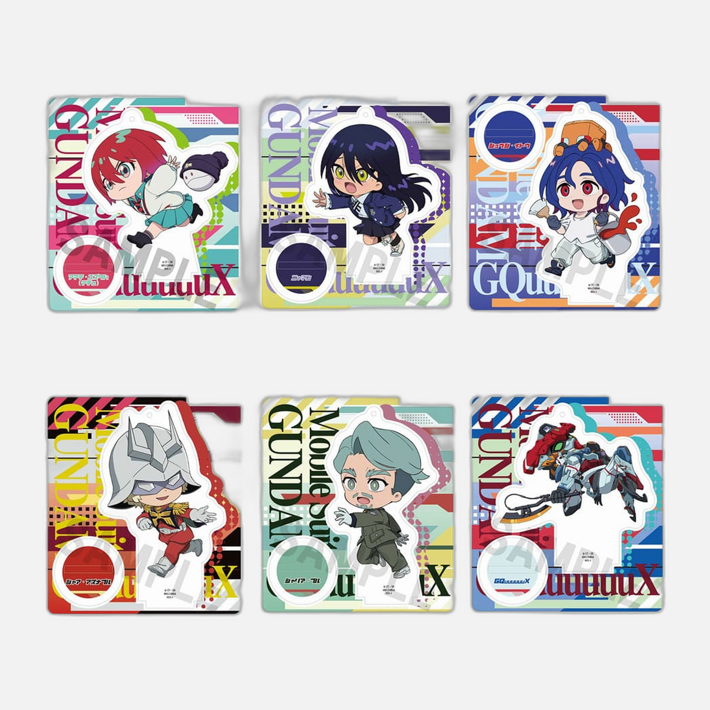 Mobile Suit Gundam GQuuuuuuX TokoToko Acrylic Figure 9 cm Display (6)