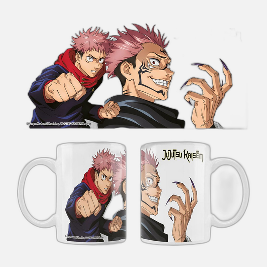 Jujutsu Kaisen Ceramic Mug Yuji & Sukuna