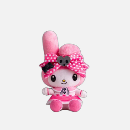 Sanrio Plush Figure My Melody Pink Black Party Anniversary Edition M 17 cm