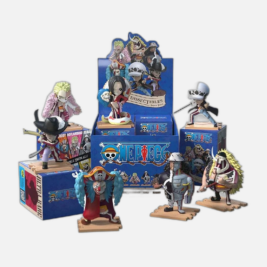 One Piece: Freeny's Hidden Dissectibles Warlords Edition 4 inch Vinyl Figure Blind Box Assortment (6)