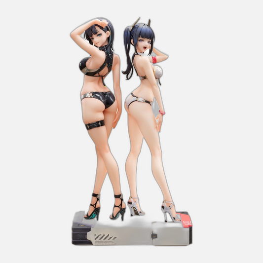 Original Character SSR PVC Statues 1/6 Konno Ao & Hakuyou Maruko 30 cm