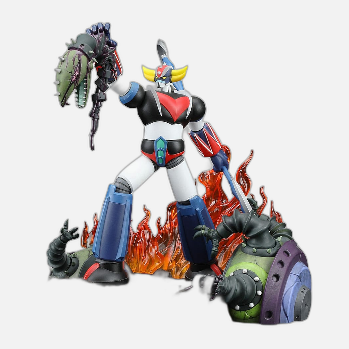 Grendizer Scene Selection 01 PVC Statue Grendizer a cry of Victory 14 cm