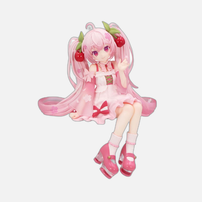 Hatsune Miku Noodle Stopper PVC Statue Sakura Miku 2025 14 cm