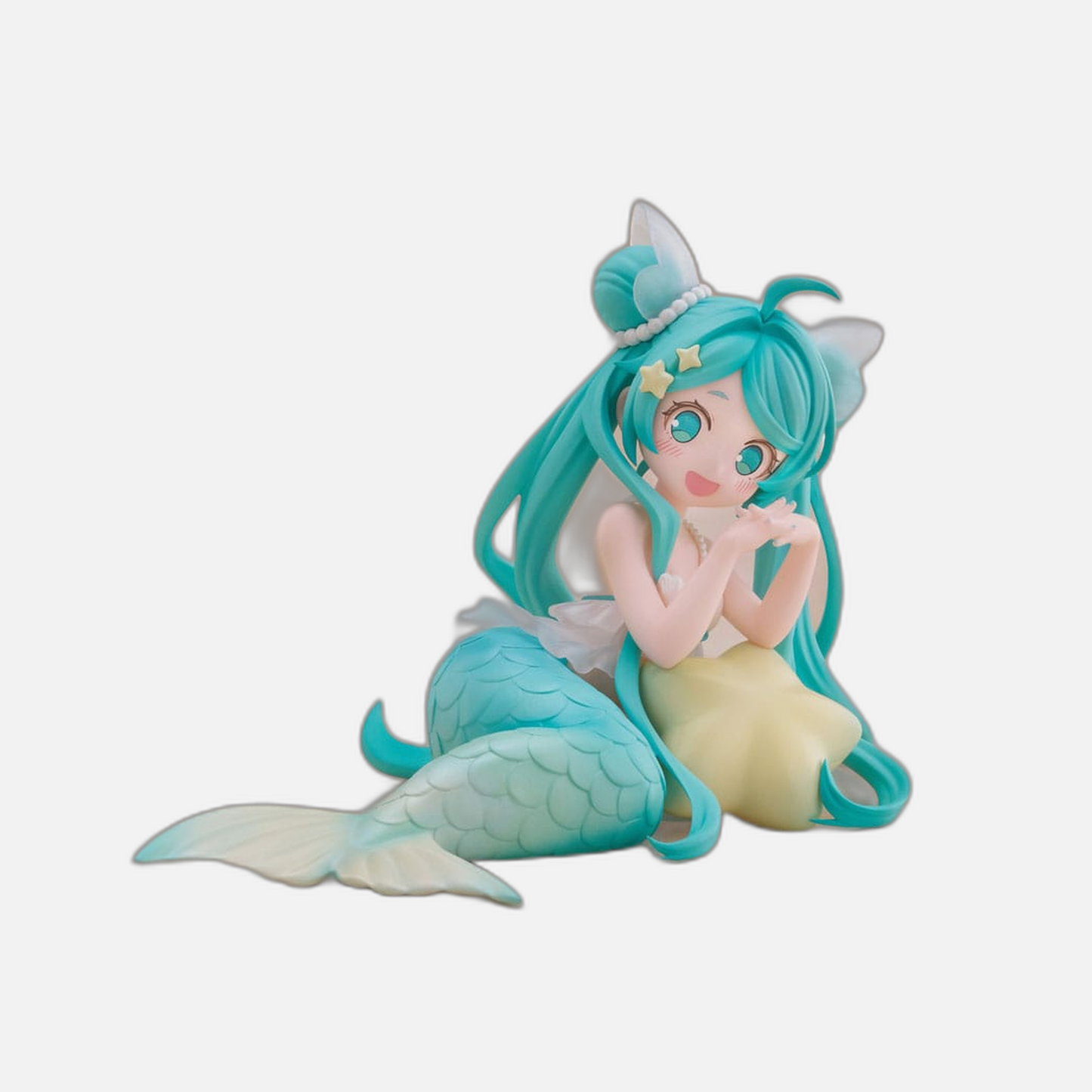Hatsune Miku Desktop Fairy PVC Statue Hatsune Miku Mermaid princess Ver. 9 cm