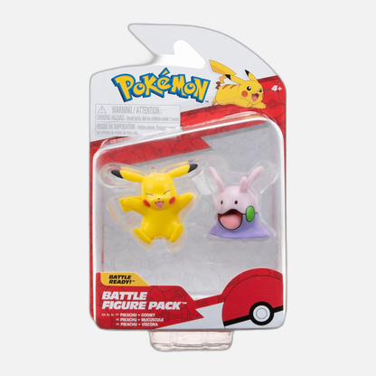 Pokémon Battle Figure Pack Mini Figure 2-Pack Pikachu & Goomy 5 cm