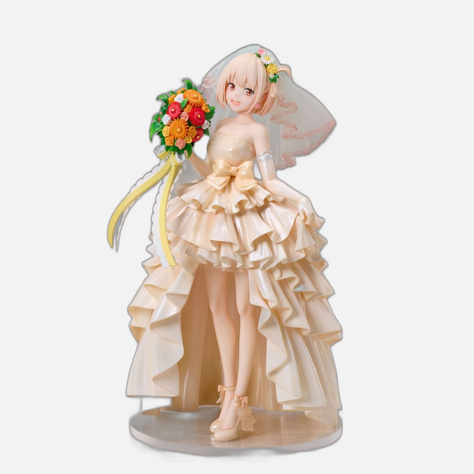 Lycoris Recoil PVC Statue 1/7 Chisato Nishikigi Wedding dress Ver. 26 cm