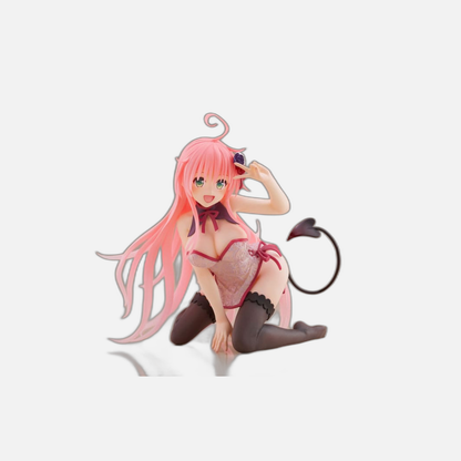 To Love-Ru Darkness PVC Statue Desktop Cute Figure Lala Chinese Dress Ver. 13 cm