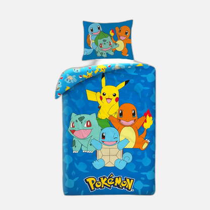 Pokémon Duvet Set Ver. 2 140 x 200 cm / 70 x 90 cm