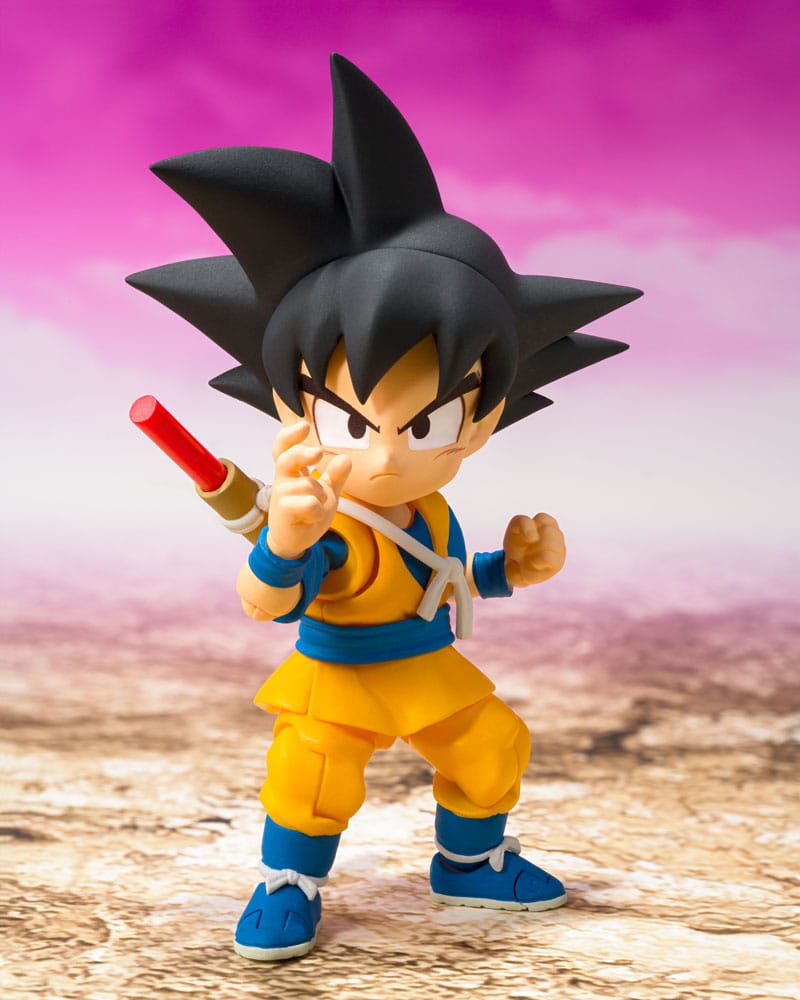 Dragon Ball Daima S.H.Figuarts Action Figure Son Goku Mini 7 cm - Otaku Gems