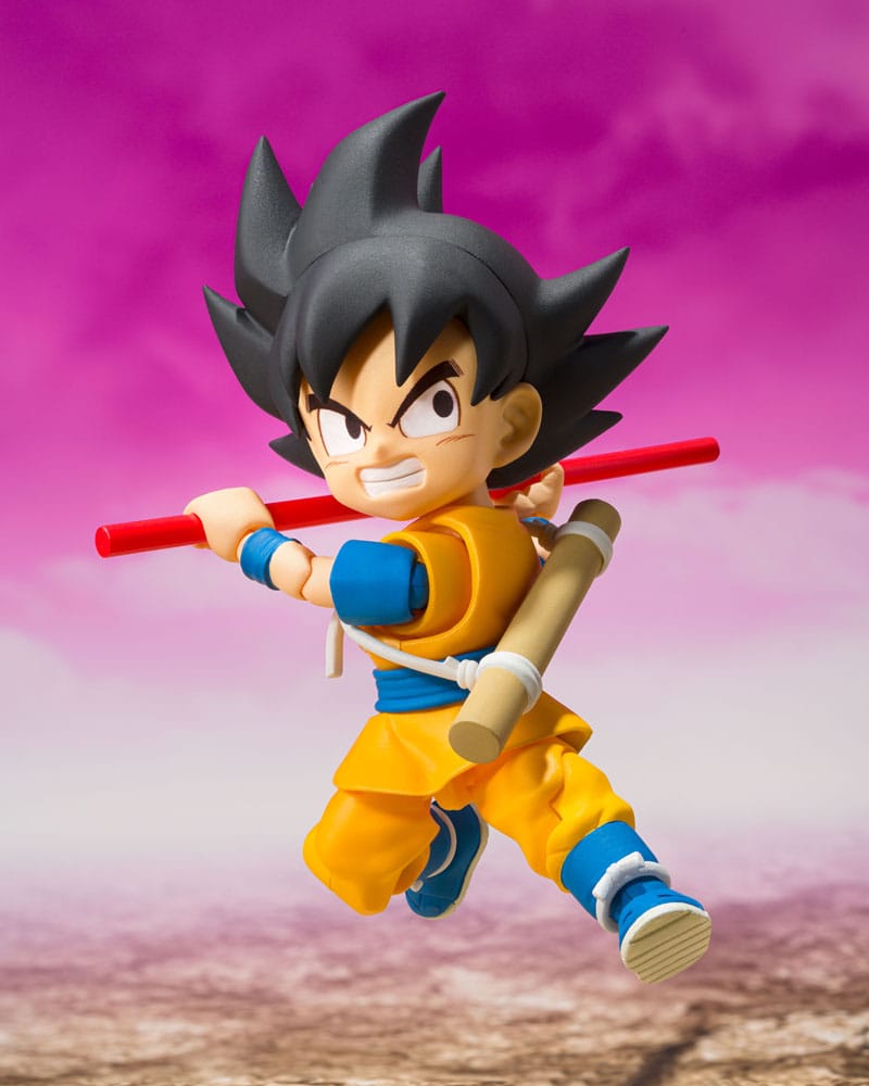 Dragon Ball Daima S.H.Figuarts Action Figure Son Goku Mini 7 cm - Otaku Gems