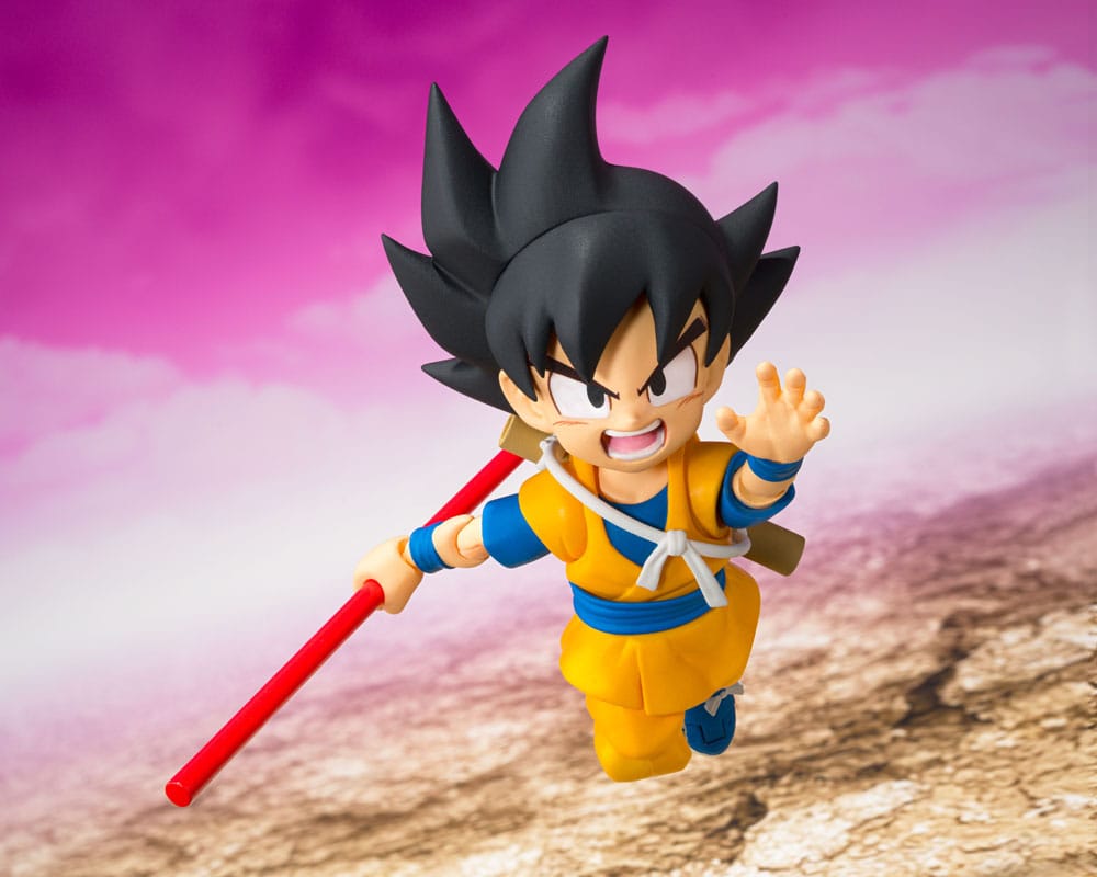 Dragon Ball Daima S.H.Figuarts Action Figure Son Goku Mini 7 cm - Otaku Gems