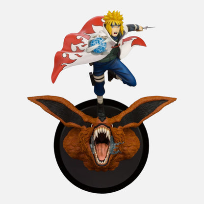 Naruto Shippuden PVC Statue 1/8 Minato Namikaze Vs Nine Tailed Fox 41 cm