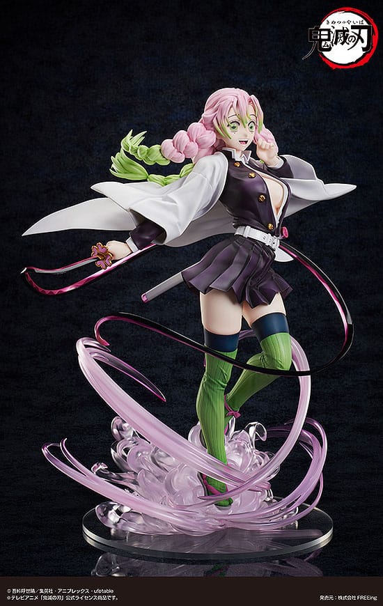 Demon Slayer: Kimetsu no Yaiba PVC Statue 1/4 Mitsuri Kanroji Deluxe Edition 41 cm - Otaku Gems