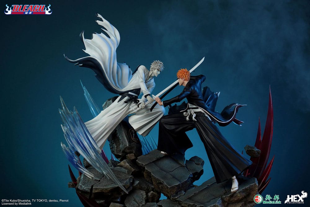 Bleach Elite Dynamic Statue 1/6 Ichigo Kurosaki vs Hollow Ichigo 56 cm - Otaku Gems