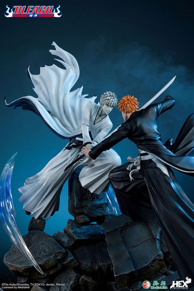 Bleach Elite Dynamic Statue 1/6 Ichigo Kurosaki vs Hollow Ichigo 56 cm - Otaku Gems