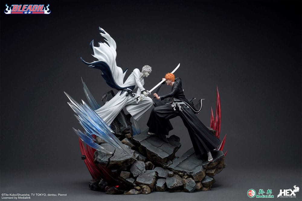 Bleach Elite Dynamic Statue 1/6 Ichigo Kurosaki vs Hollow Ichigo 56 cm - Otaku Gems