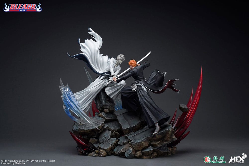 Bleach Elite Dynamic Statue 1/6 Ichigo Kurosaki vs Hollow Ichigo 56 cm - Otaku Gems