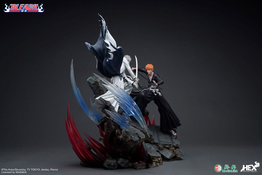 Bleach Elite Dynamic Statue 1/6 Ichigo Kurosaki vs Hollow Ichigo 56 cm - Otaku Gems