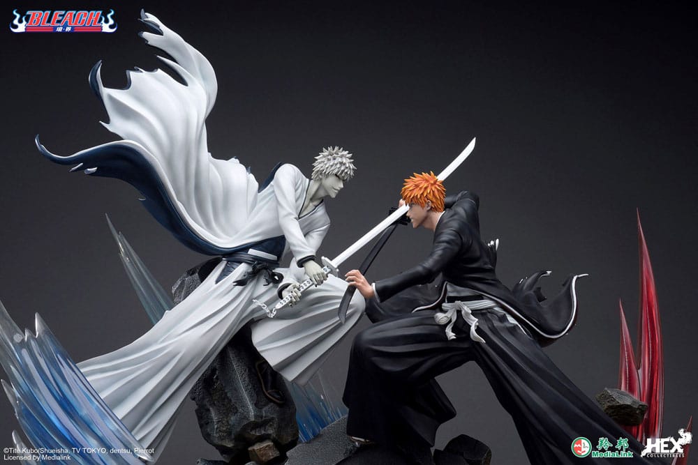 Bleach Elite Dynamic Statue 1/6 Ichigo Kurosaki vs Hollow Ichigo 56 cm - Otaku Gems