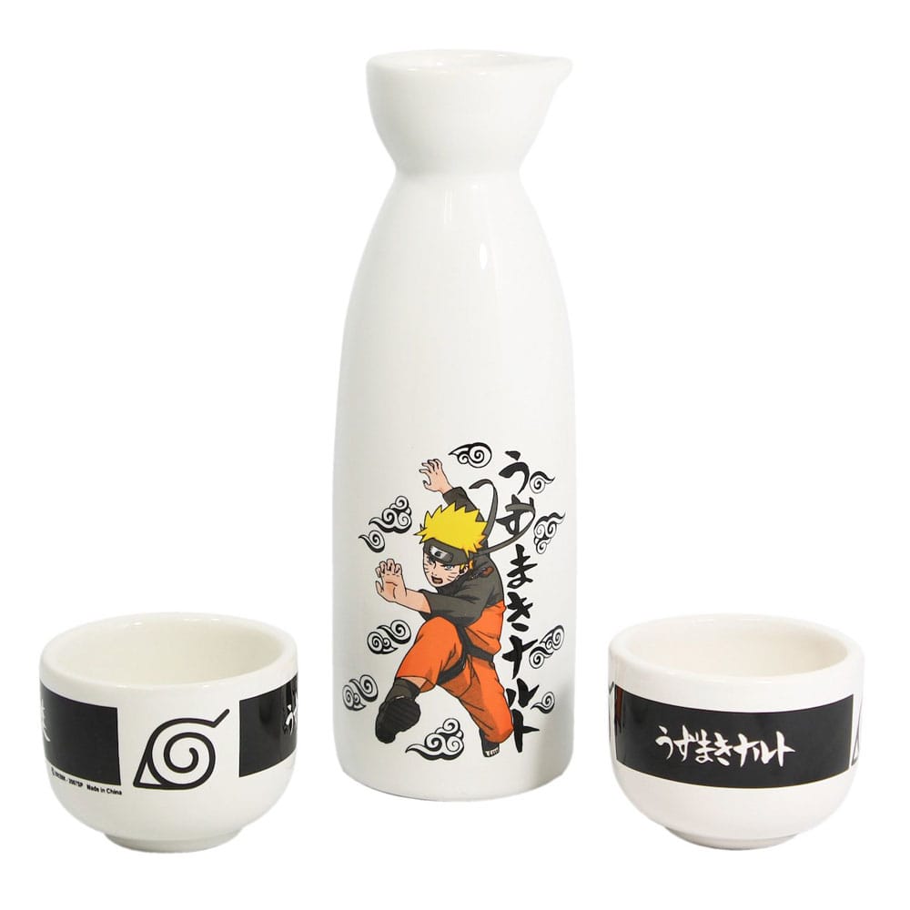 Naruto Shippuden Ceramic Sake Set - Otaku Gems