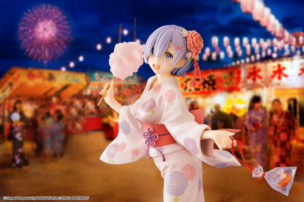 Re:ZERO - Starting Life in Another World - PVC Figure 1/8 Rem Yukata Ver. Renewal Package Edition 23 cm - Otaku Gems