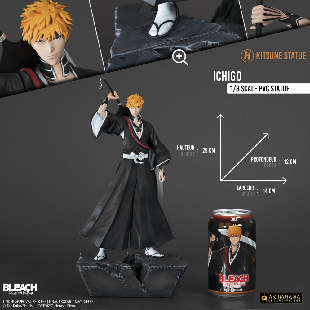 Bleach: Thousand - Year Blood War Figure PVC Statue 1/8 Ichigo 29 cm - Otaku Gems