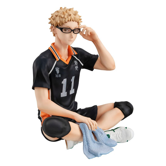 Haikyu!! G.E.M. Series PVC Statue Kei Tsukishima Palm Size 9 cm
