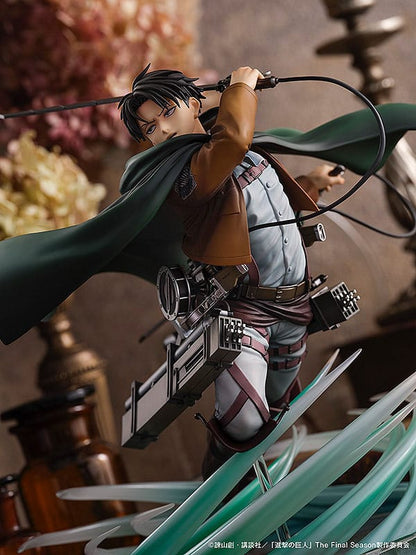 Attack on Titan PVC Statue 1/6 Humanity's Strongest Soldier Levi 23 cm - Otaku Gems