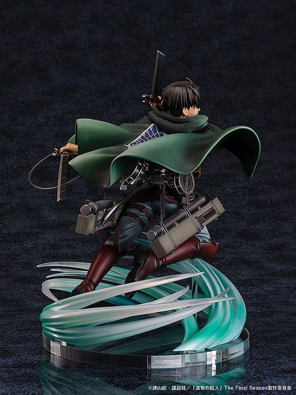 Attack on Titan PVC Statue 1/6 Humanity's Strongest Soldier Levi 23 cm - Otaku Gems